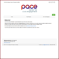 The Pace Center Student Database